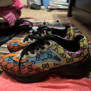 Authentic Gucci tennis shoes